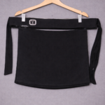 Premium Single-Layer Niqab with VL Crystal Brooch