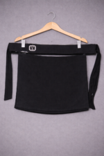 Premium Single-Layer Niqab with VL Crystal Brooch